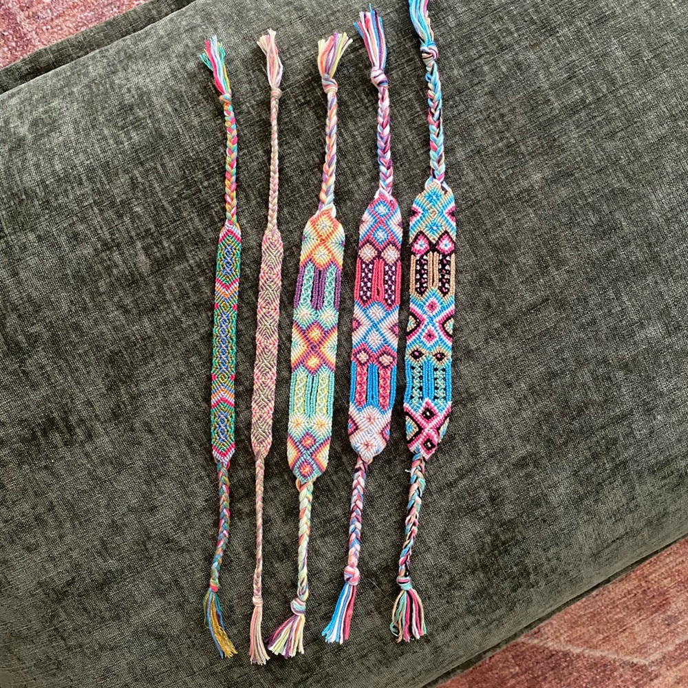 Colorful Woven Friendship Bracelets - Picture 3 of 8